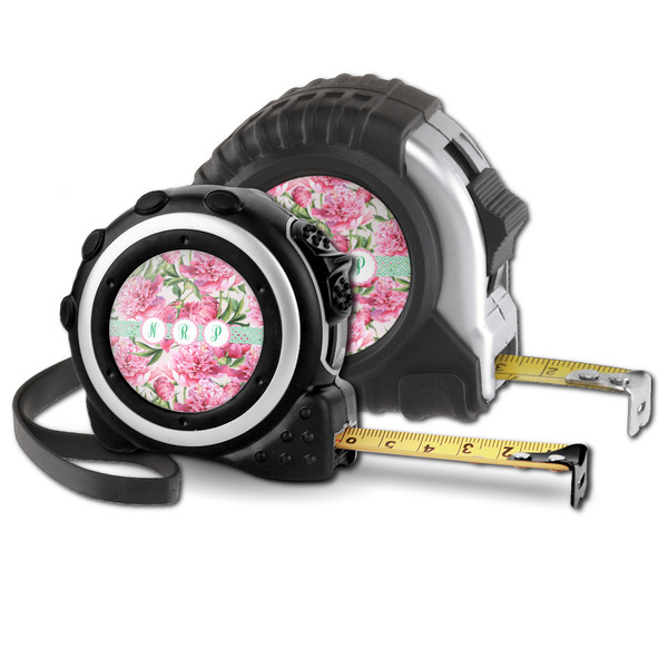 Watercolor Peonies Parent tape measure