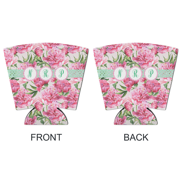Watercolor Peonies Party Cup Sleeves - with bottom - APPROVAL