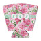 Watercolor Peonies Party Cup Sleeves - with bottom - FRONT