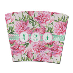 Watercolor Peonies Party Cup Sleeve - without bottom (Personalized)