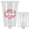 Watercolor Peonies Party Cups - 16oz - Approval