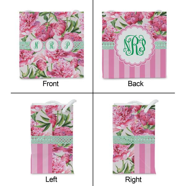 Watercolor Peonies Party Favor Gift Bag - Gloss - Approval