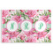 Watercolor Peonies Disposable Paper Placemats (Personalized)