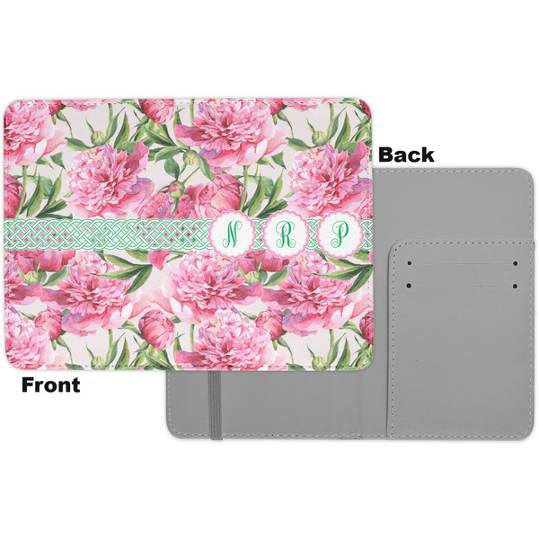 Watercolor Peonies Passport Holder - Apvl