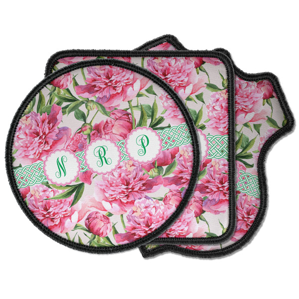Custom Watercolor Peonies Iron on Patches (Personalized)