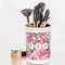 Watercolor Peonies Pencil Holder - LIFESTYLE makeup