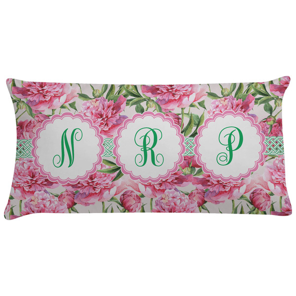 Custom Watercolor Peonies Pillow Case - King (Personalized)