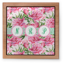 Watercolor Peonies Pet Urn w/ Multiple Names