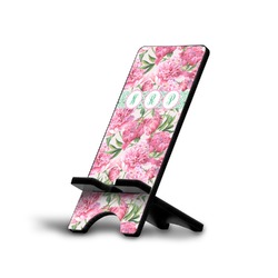 Watercolor Peonies Cell Phone Stand (Personalized)