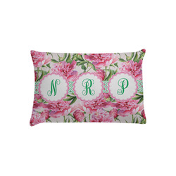 Watercolor Peonies Pillow Case - Toddler (Personalized)