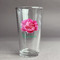 Watercolor Peonies Pint Glass - Two Content - Front/Main