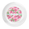 Watercolor Peonies Plastic Party Dinner Plates - Approval
