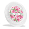 Watercolor Peonies Plastic Party Dinner Plates - Main/Front