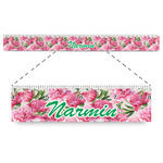 Watercolor Peonies Plastic Ruler - 12" (Personalized)