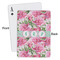 Watercolor Peonies Playing Cards - Approval