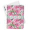 Watercolor Peonies Playing Cards - Front View