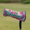 Watercolor Peonies Putter Cover - On Putter