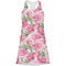 Watercolor Peonies Racerback Dress - X Large