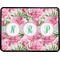 Watercolor Peonies Rectangular Car Hitch Cover w/ FRP Insert (Select Size)