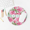 Watercolor Peonies Round Mousepad - LIFESTYLE 2