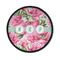 Watercolor Peonies Round Patch