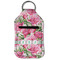 Watercolor Peonies Sanitizer Holder Keychain - Small (Front Flat)