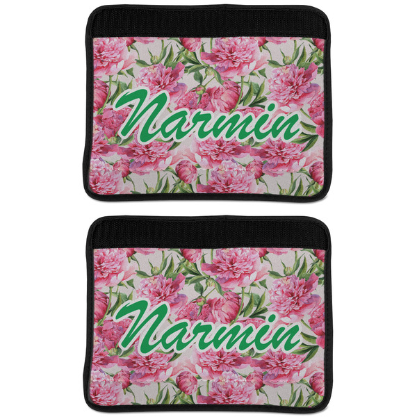 Watercolor Peonies Seat Belt Cover (APPROVAL Update)