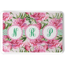 Watercolor Peonies Serving Tray (Personalized)