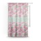Watercolor Peonies Sheer Curtain - 50"x84"