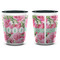 Watercolor Peonies Shot Glass - Two Tone - APPROVAL