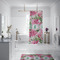 Watercolor Peonies Shower Curtain - 70"x83"