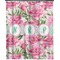 Watercolor Peonies Shower Curtain 70x90