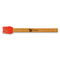 Watercolor Peonies Silicone Brush-  Red - FRONT