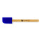 Watercolor Peonies Silicone Spatula - BLUE - FRONT