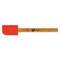 Watercolor Peonies Silicone Spatula - Red - Front