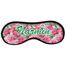 Watercolor Peonies Sleeping Eye Masks - Large (Personalized)