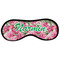 Watercolor Peonies Sleeping Eye Masks - Large (Personalized)