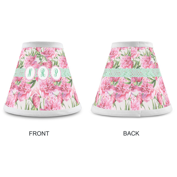 Watercolor Peonies Small Chandelier Lamp - Approval