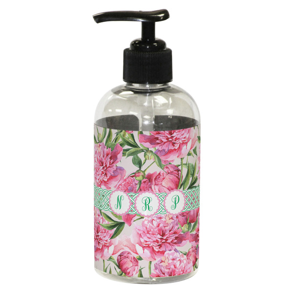 Watercolor Peonies Small Soap/Lotion Bottle