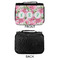 Watercolor Peonies Small Travel Bag - APPROVAL
