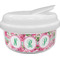 Watercolor Peonies Snack Container (Personalized)