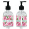 Watercolor Peonies Glass Soap/Lotion Dispenser - Approval