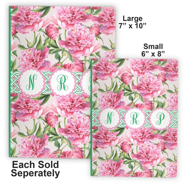 Watercolor Peonies Soft Cover Journal - Compare