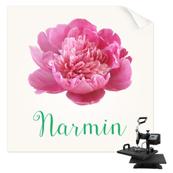 Watercolor Peonies Sublimation Transfer (Personalized)