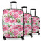 Watercolor Peonies Suitcase Set 1 - MAIN