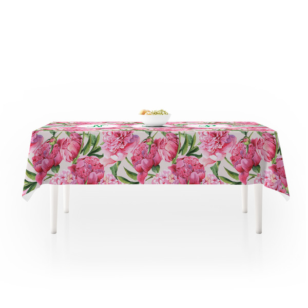 Watercolor Peonies Tablecloths (58"x102") - MAIN