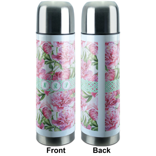 Watercolor Peonies Thermos - Apvl