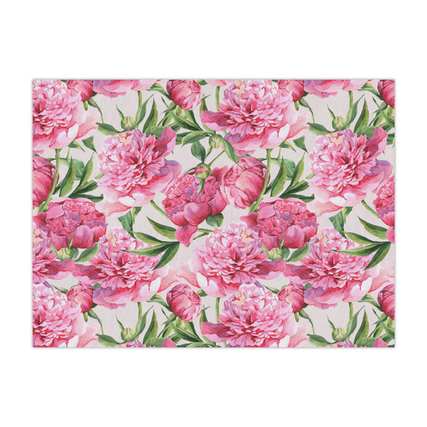 Custom Watercolor Peonies Tissue Paper Sheets - Large - Heavyweight
