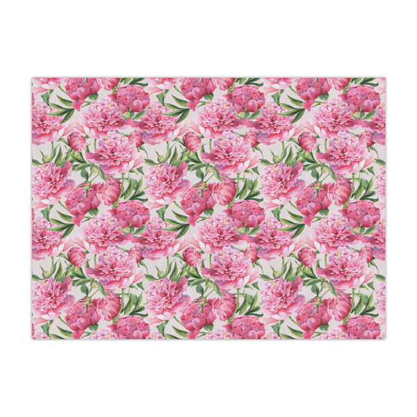 Custom Watercolor Peonies Large Tissue Papers Sheets - Lightweight