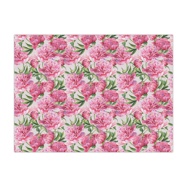 Custom Watercolor Peonies Tissue Paper Sheets - Large - Lightweight